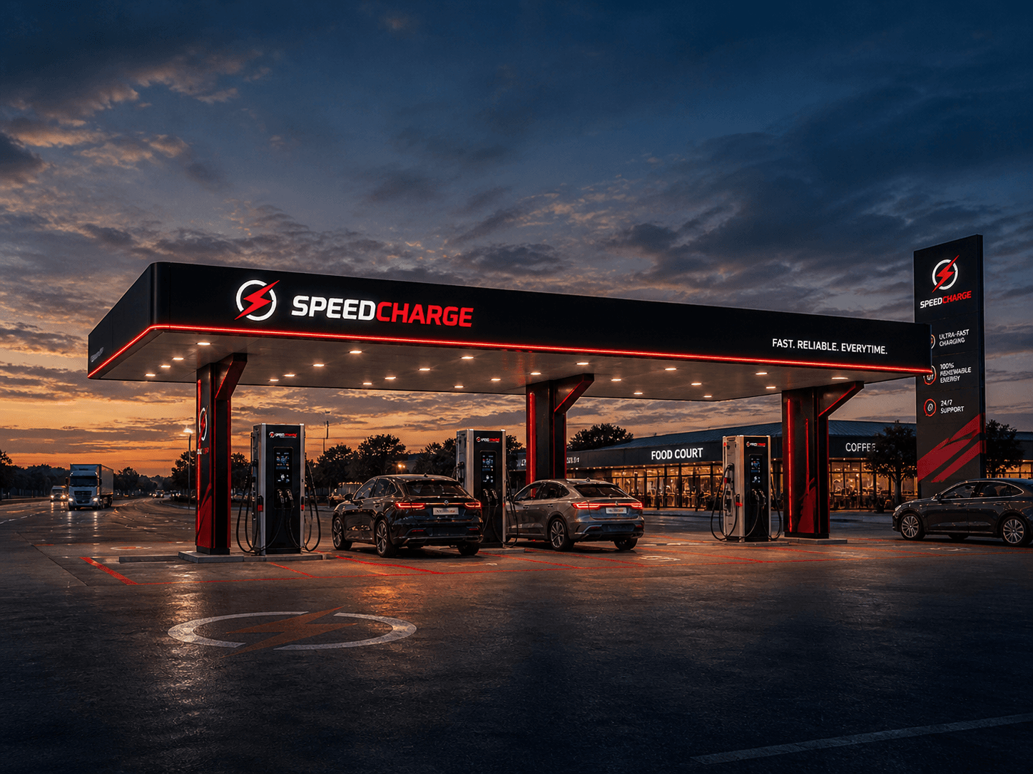 Highway Charging Stations
